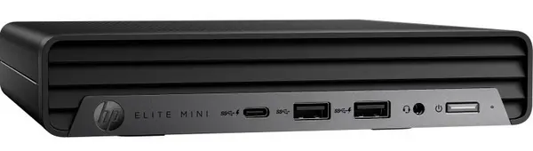 Image of HP Elite Mini 800 G9 Desktop PC, Intel Core i7-13700T, 16GB DDR5, 512GB M.2 SSD, No-DVD, Intel UHD, WIFI, Bluetooth, Windows 11 Pro, 3Yr 622R2ET#AB