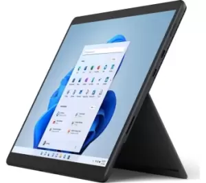 Image of Microsoft 13" Surface Pro 8 - Intel Core i5, 256GB SSD, Graphite, Black