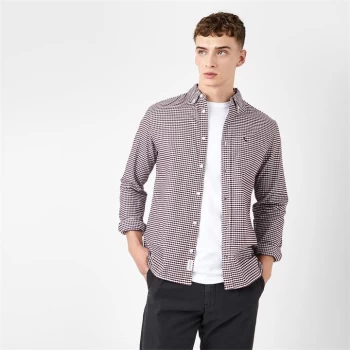 Image of Jack Wills Wadsworth Gingham Oxford Shirt - Red