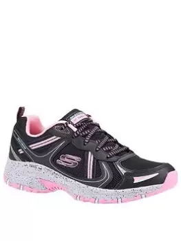 Image of Skechers Hillcrest Trainers, Black, Size 7, Women