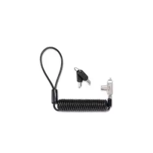 Image of Kensington Slim N17 2.0 Portable Keyed Laptop Lock for Wedge-Shaped Slots