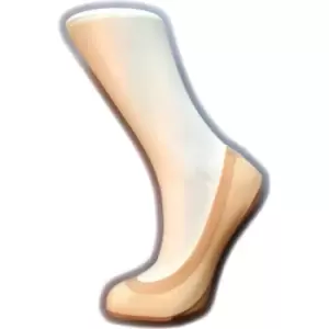 Image of Silky Womens/Ladies Luxury Footsies (1 Pair) (One Size (UK Shoe 3-8)) (Natural)