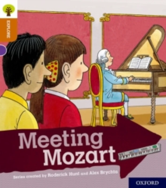 Image of Roderick Hunt Oxford Reading Tree Explore with Biff, Chip and Kipper: Oxford Level 8: Meeting Mozart Paperback Book Multi
