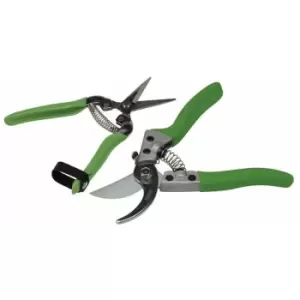 Image of Draper 08987 Bypass Pruner and Flower Shear Set (2 Piece)
