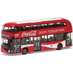 Image of Corgi Wrightbus New Routemaster London United LTZ 1148 Route 10 Hammersmith Coca Cola Diecast Model