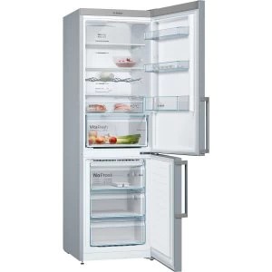 Image of Bosch Serie 4 KGN36XLER 324L Frost Free Freestanding Fridge Freezer