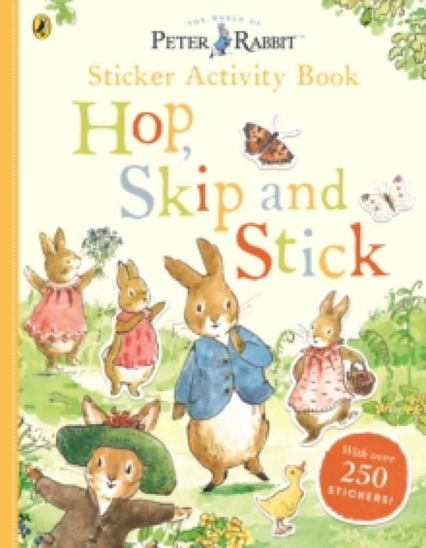Image of Peter Rabbit Hop, Skip, Stick Sticker Activity Paperback / softback