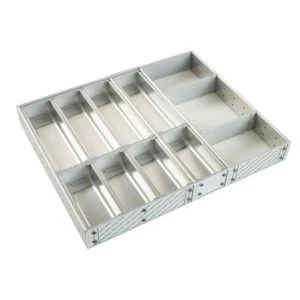 Image of Cooke Lewis Stainless Steel Effect Kitchen Utensil Tray