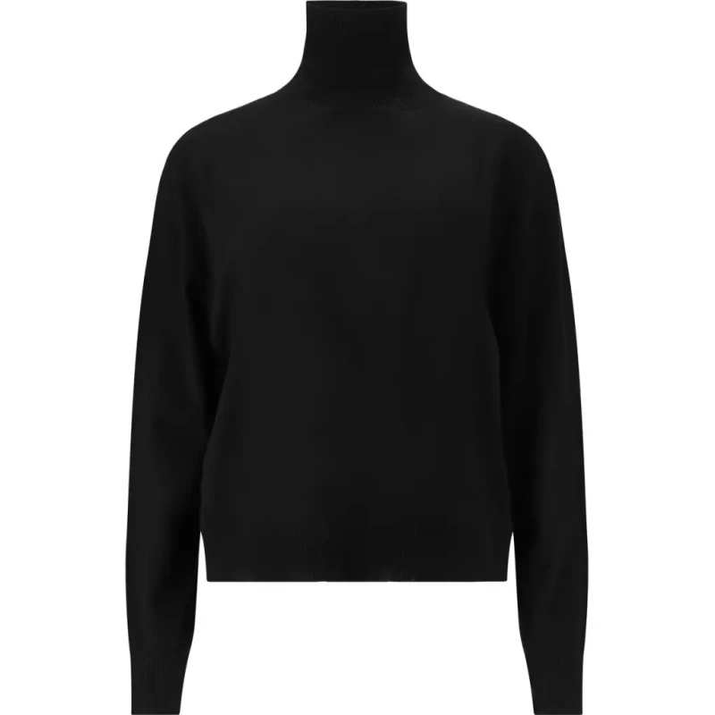 Image of Athlecia Womens turtleneck sweater Athlecia Dava Noir Female 38
