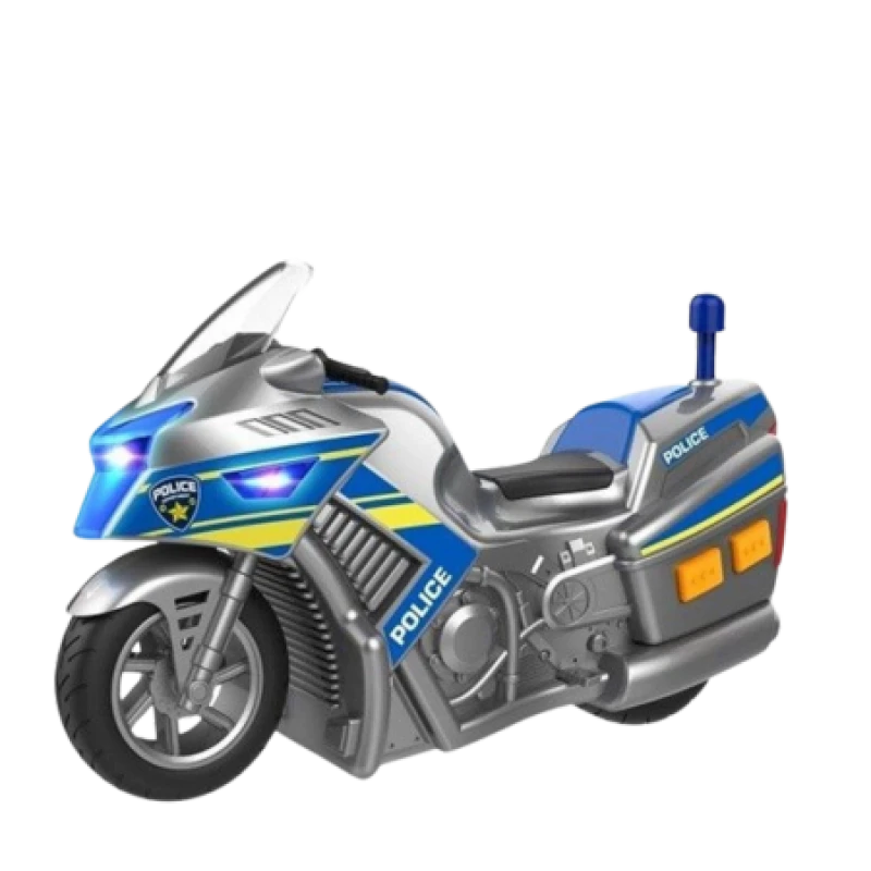 Image of Teamsterz Light & Sound Police Motorbike TEAM-1417156