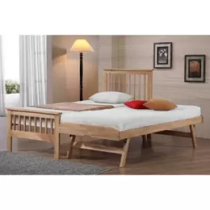 Image of Flintshire Pentre Solid Wood Guestbed Oak Effect