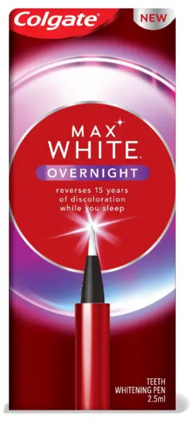 Image of Colgate Max White Overnight Whitening Toothpaste 2.5ml