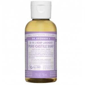 Image of Dr. Bronner's Lavender ekologiskas skystas muilas 60ml