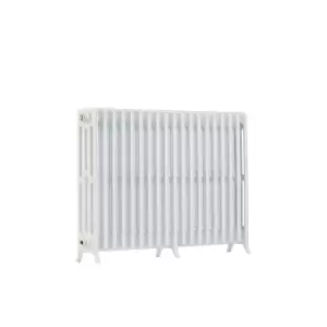 Image of Arroll Aluminium Range Painted White 19 Column Radiator, (W)1142mm X (H)750mm