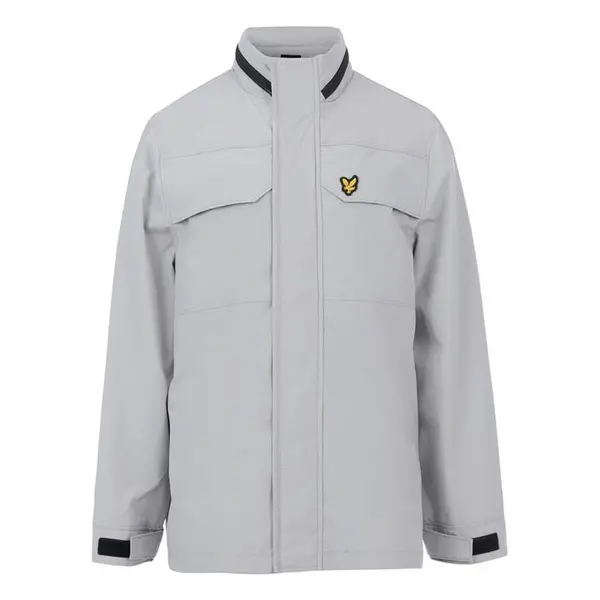 Image of Lyle and Scott Pockt Funnl Jkt In99 Softshell Jackets 3-4 Yrs Grey 31857502135