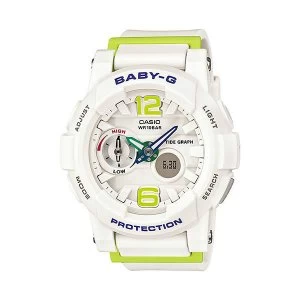 Image of Casio Baby-G Standard Analog-Digital Watch BGA-180-7B2 - White