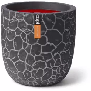 Image of Egg Planter Clay Ball 43 x 41cm Anthracite Capi Anthracite