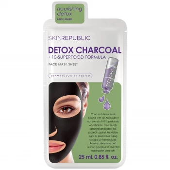 Image of Skin Republic Superfood Detox + Charcoal Face Mask