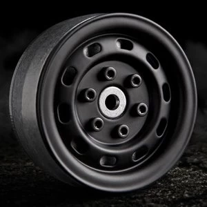 Image of Gmade 1.9 Sr02 Beadlock Wheels (Matt Black) (2)
