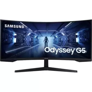 Image of Samsung 34" G55T Odyssey Quad HD Curved LED Gaming Monitor