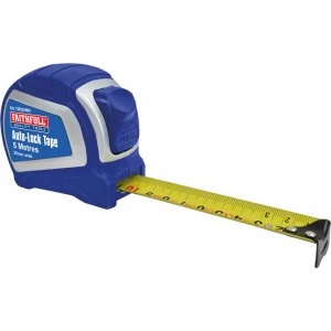 Image of Faithfull Auto-Lock Tape Measure Metric 5m 25mm