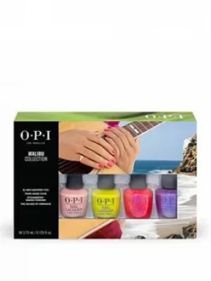 Image of Opi Opi Malibu 4 Pieces Mini Pack (Limited Edition)