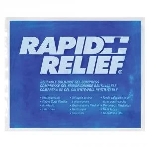 Image of Rapid Relief Reusable HotCold Gel Compress CW Contour Gel 9" x 11in