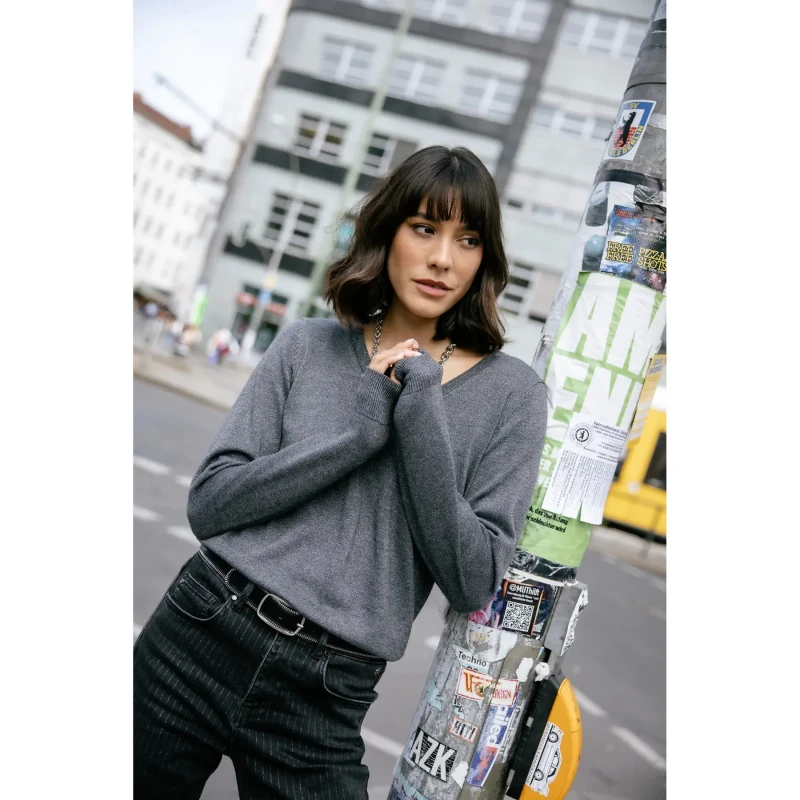 Image of Freeman T Porter Woman sweater Freeman T Porter Lorel Argente Female L