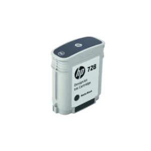 Image of HP 728 Matte Black DesignJet Ink 69ml