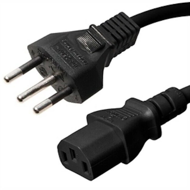 Image of FDL 2M SWISS MAINS CABLE - SWISS MAINS PLUG TO C13 IEC SOCKET