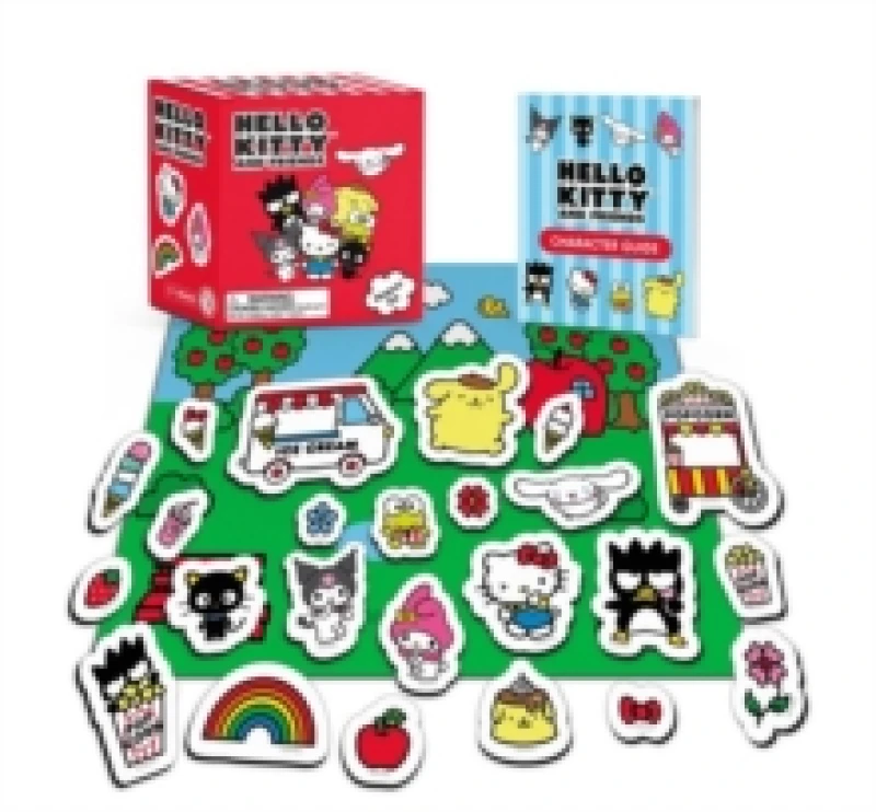 Image of Hello Kitty and Friends Magnet Set. Paperback. By Merrill Hagan, Kristen Tafoya Humphrey, Sanrio Books