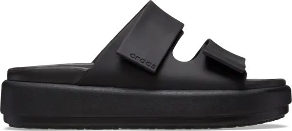 Image of Crocs Women Brooklyn Luxe Sandals Black / Black 5