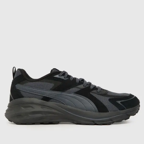 Image of PUMA hypnotic ls trainers in Black UK 12 (EU 47)