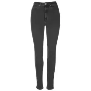 Image of Calvin Klein Jeans Calvin High Rise Skinny Jeans Womens - Grey