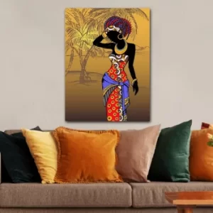 Image of 153597404_70100 Multicolor Decorative Canvas Painting