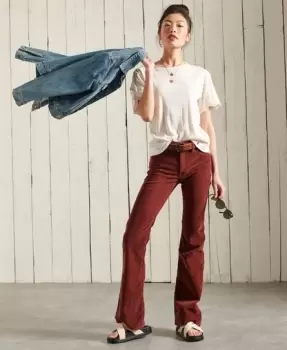 Image of Superdry Embroidered Sleeve T-Shirt