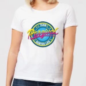 Image of Ready Player One Team Parzival Womens T-Shirt - White - M