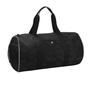 Image of TriDri Camo Everyday Roll Bag (One Size) (Black Camo)
