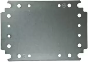 Image of Schneider Electric Spacial series 550 x 950 x 3mm Mounting Plate for use with Spacial CRN, 3D, S3X, Thallassa PLM