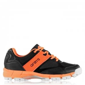 Image of Grays Flash 4000 Mens Hockey Shoes - Black/Orange