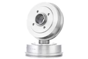 Image of RIDEX Brake Drum Front Axle 123B0085 Rear Brakes,Drum Brake RENAULT,DACIA,TWINGO I (C06_),CLIO II (BB0/1/2_, CB0/1/2_),CLIO I (B/C57_, 5/357_)