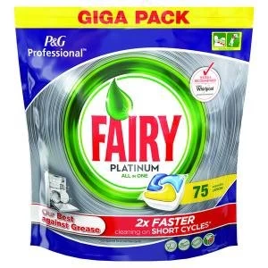 Image of Fairy Platinum Dishwasher Tablets Pack of 75 81448293