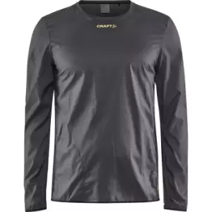 Image of Craft Mens Pro Hypervent Windproof Top (M) (Granite)
