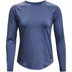 Image of Under Armour Rush Long Sleeve Top Womens - Blue