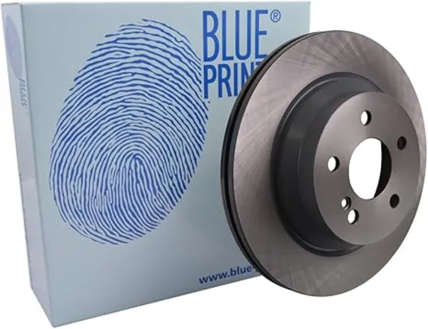 Image of Blue PRINT Brake disc Rear Axle ADU174301 Brake rotor,Brake discs MERCEDES-BENZ,E-Klasse Limousine (W211),E-Klasse Limousine (W212)