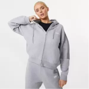 Image of Everlast Block Zip Hoodie - Grey