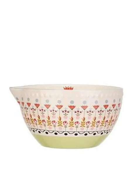 Image of Cath Kidston Painted Table Ceramic Mixing Bowl One Colour VT1AV Unisex