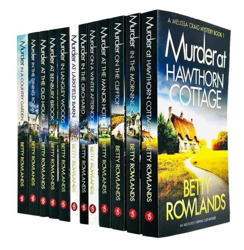 Image of Betty Rowlands Melissa Craig Mystery Collection 12 Book Set Of Cozy British Murders Betty Rowlands Books