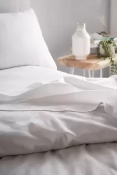 Image of Aspect Cotton Linen Blend Fitted Sheet