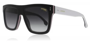 Image of Carrera CA1010/S Sunglasses Black / White 807 55mm